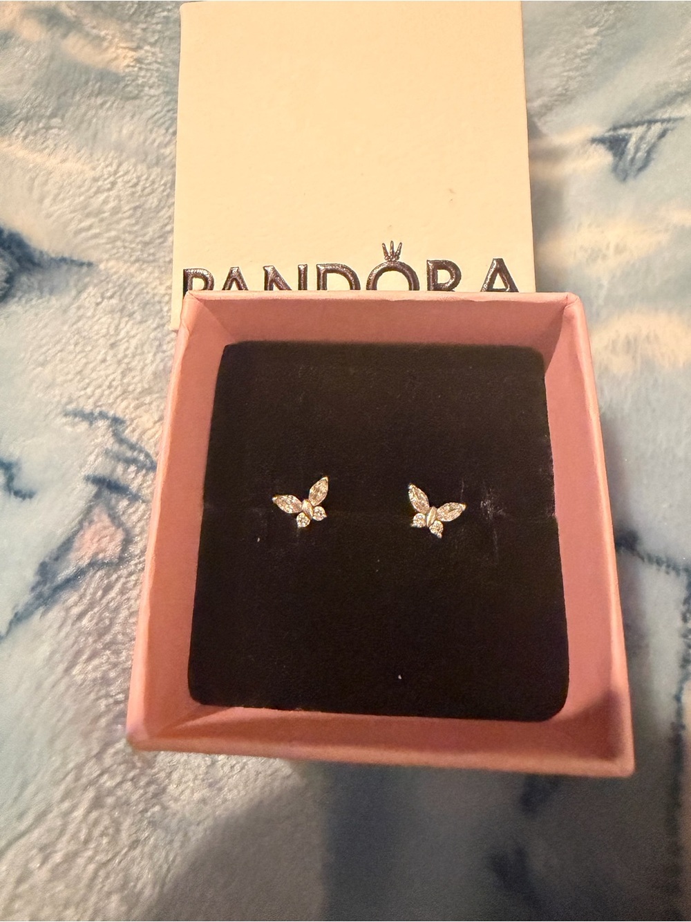 Pandora Butterfly Stud Earrings